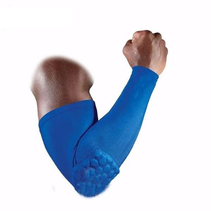 Funda de brazo transpirable para baloncesto, soporte para el codo, almohadilla deportiva de seguridad para fútbol, protector de abrazadera, 1 unidad