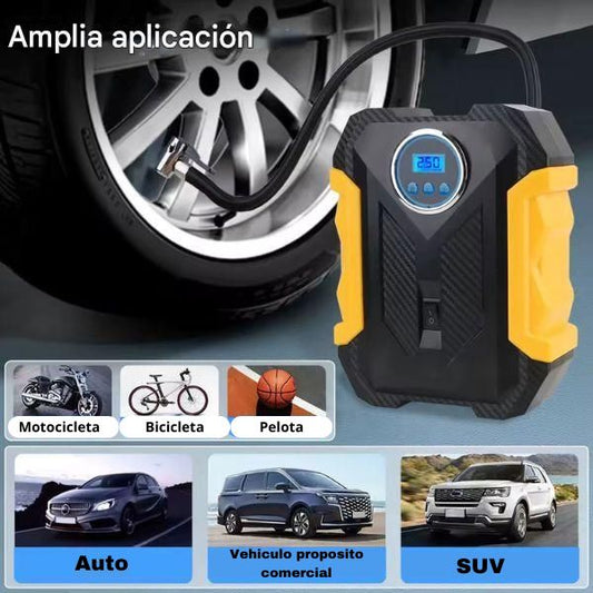 AirDrive Pro Inflador de Neumáticos de Coche con Pantalla LCD