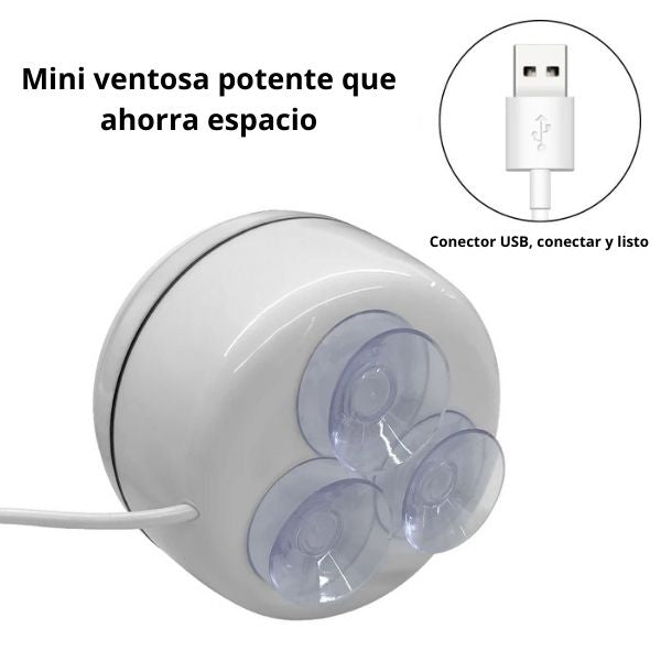 Mini lavadora portátil con turbina giratoria USB