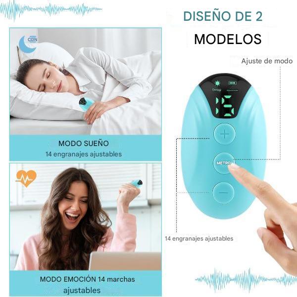 Dispositivo portátil SleepEase para un mejor sueño nocturno